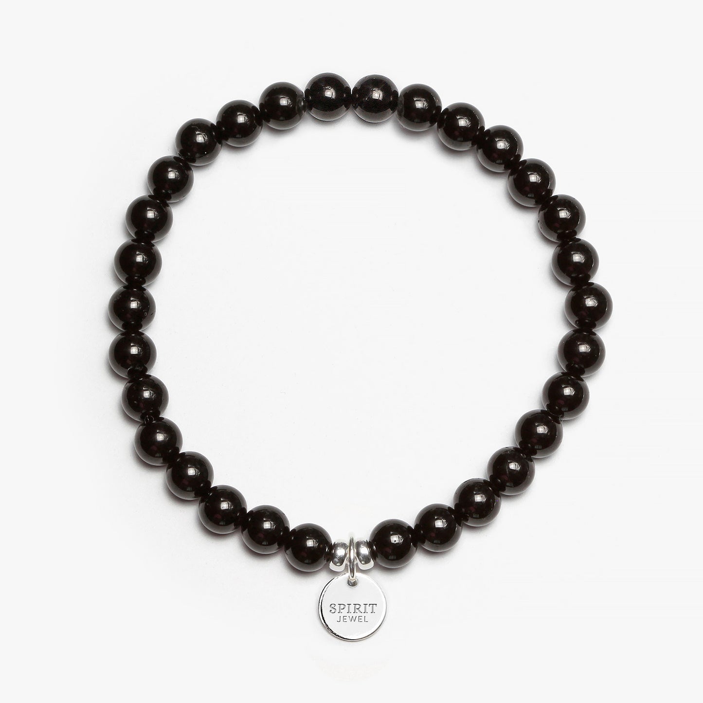 Black Tourmaline Crystal Gemstone Bracelet