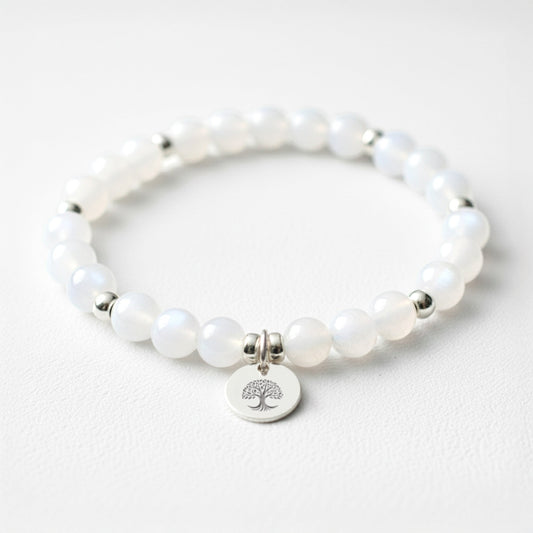 Moonstone Crystal Gemstone Bracelet