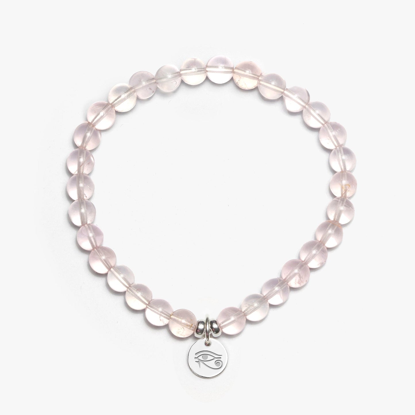 AAA Rose Quartz Crystal Gemstone Bracelet