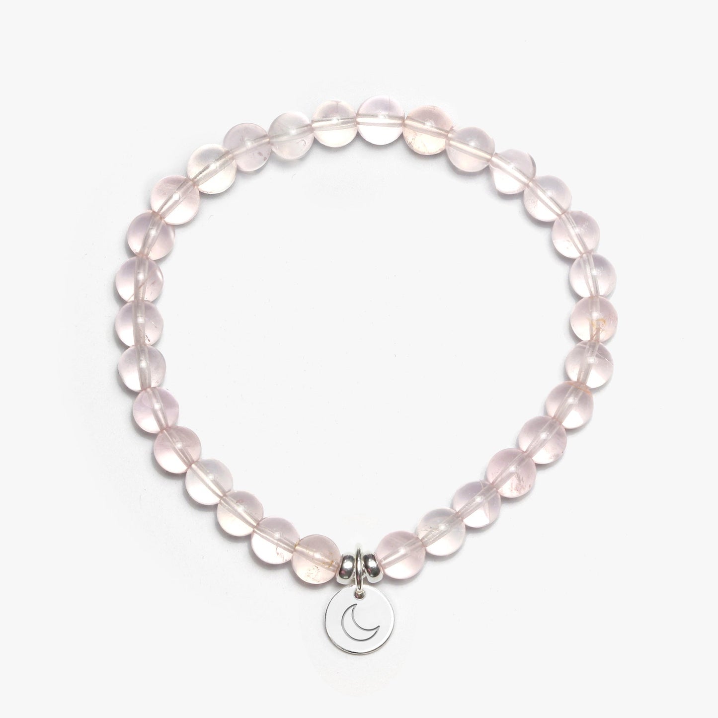 AAA Rose Quartz Crystal Gemstone Bracelet