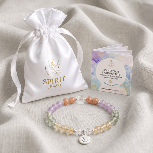 Sunstone Personalised Self Esteem & Confidence Crystal Bracelet