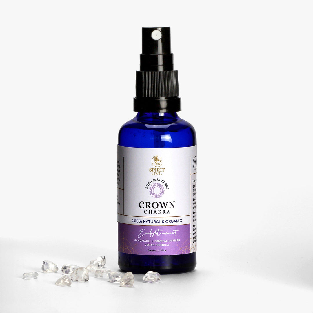 Spirit Jewel Chakra Cleansing Spray Crown Chakra Aura Mist Spray