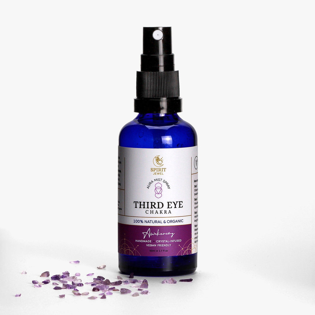 Spirit Jewel Sage Cleansing Spray Third Eye Chakra Aura Mist Spray