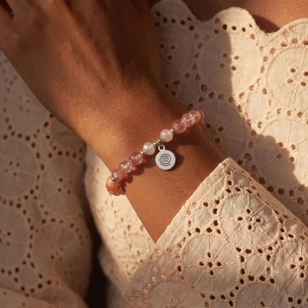 Fertility Crystal Bracelet: Gemstones to Support Conception, Pregnancy & New Beginnings