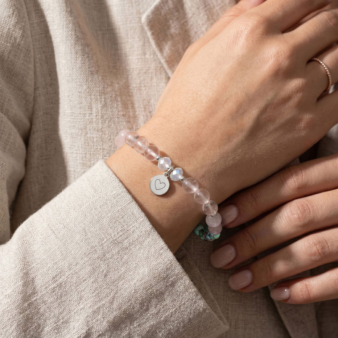 Love Crystal Bracelet, Crystals for Love: Gemstones for Self-Love, Relationships & Healing a Broken Heart