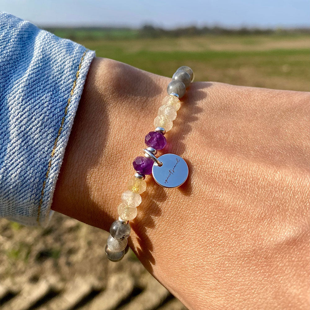 anxiety crystal bracelet