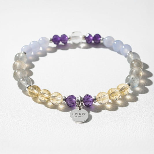 Personalised Anxiety Crystal Healing Bracelet