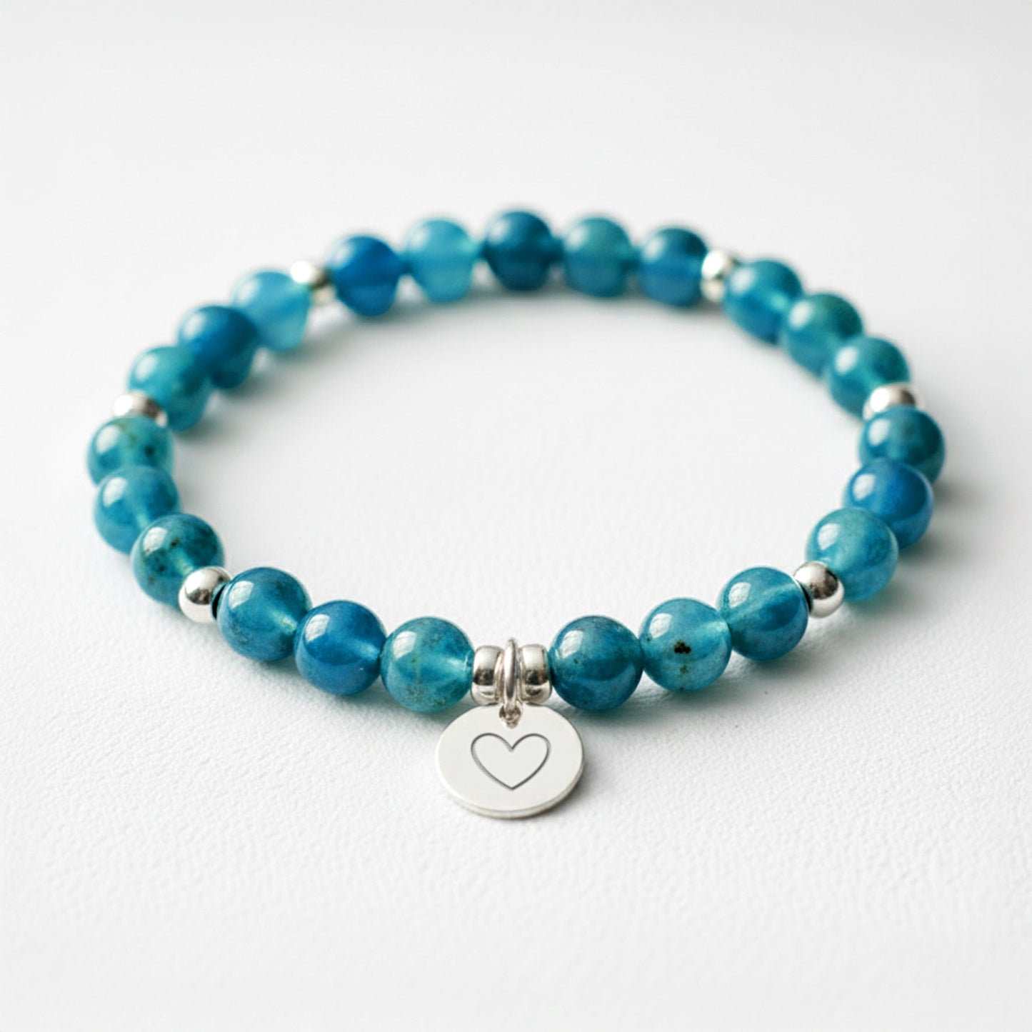 Apatite Crystal Gemstone Bracelet