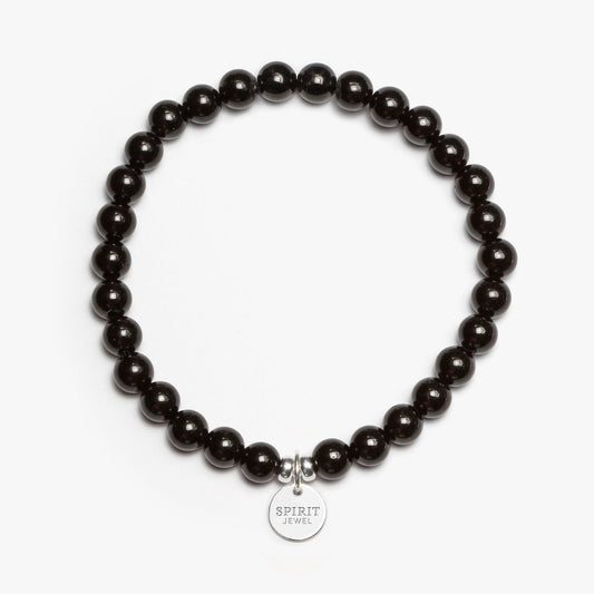 Black Tourmaline Crystal Gemstone Bracelet