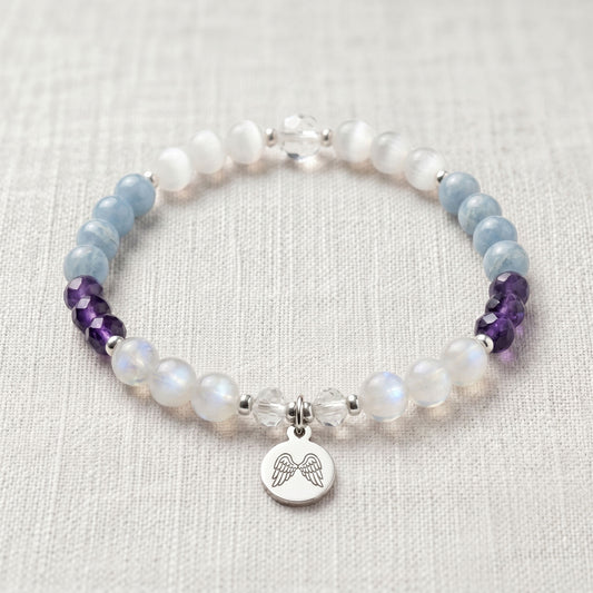 Guardian Angel Crystal Bracelet