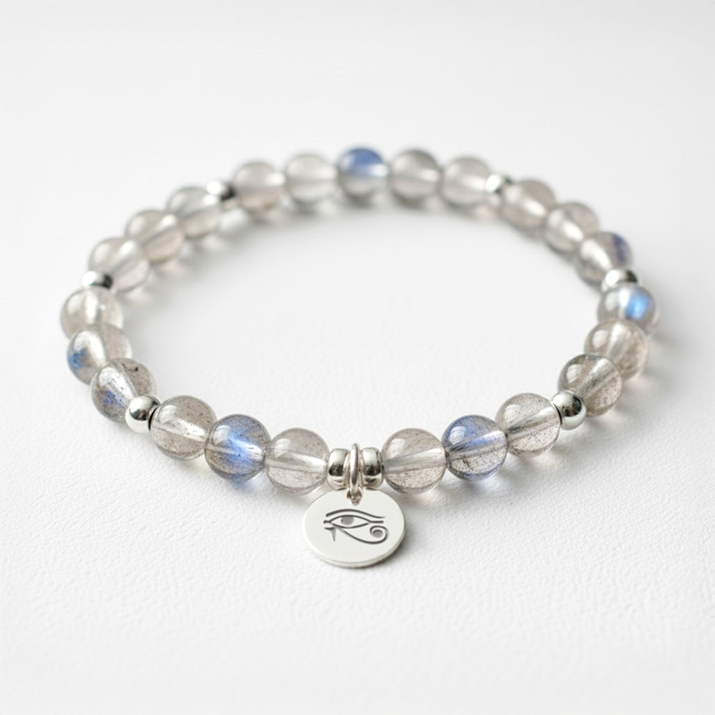Labradorite Crystal Gemstone Bracelet