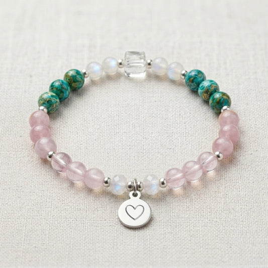 Love & Heartbreak Crystal Healing Bracelet