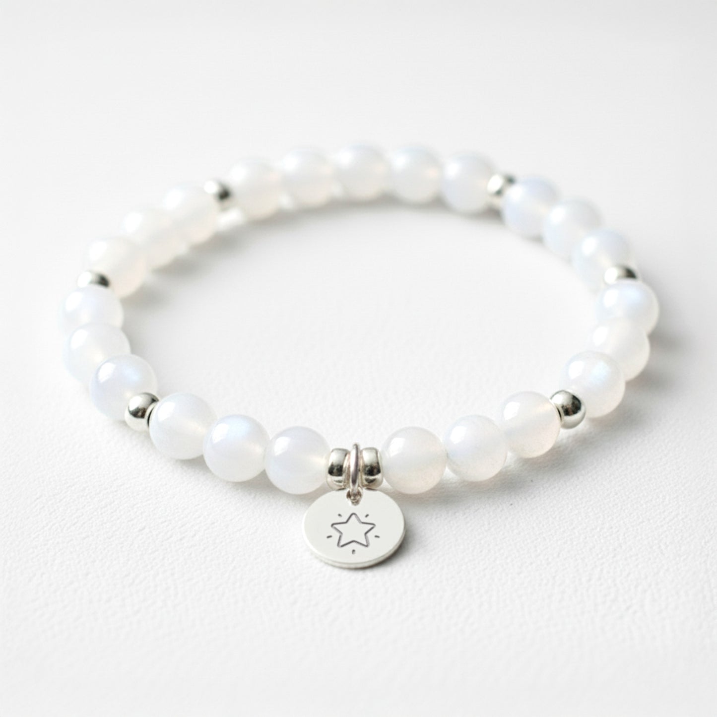 Moonstone Crystal Gemstone Bracelet