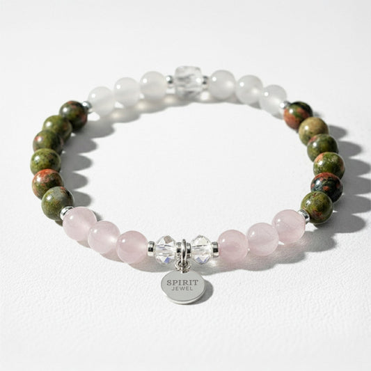 Personalised Pregnancy Crystal Healing Bracelet