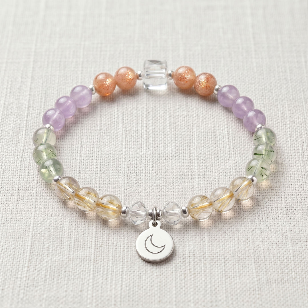 Sunstone Personalised Self Esteem & Confidence Crystal Bracelet
