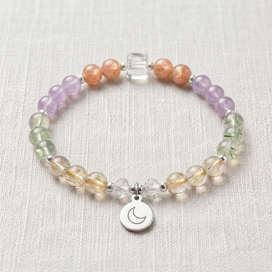 Self Esteem & Confidence Crystal Healing Bracelet