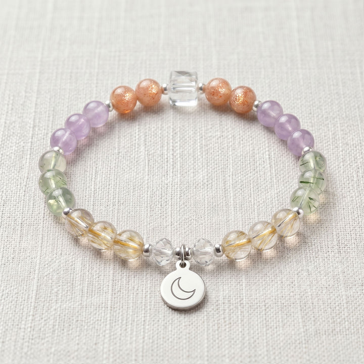 Sunstone Personalised Self Esteem &amp; Confidence Crystal Bracelet
