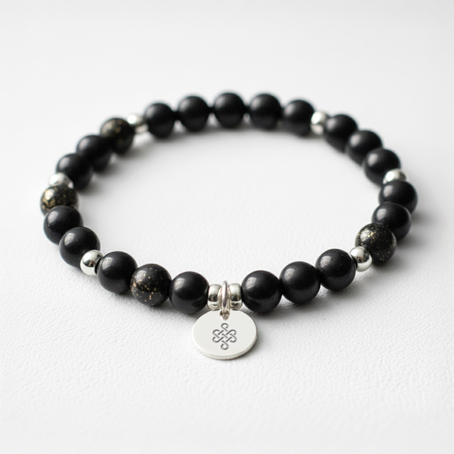 Shungite Crystal Gemstone Bracelet