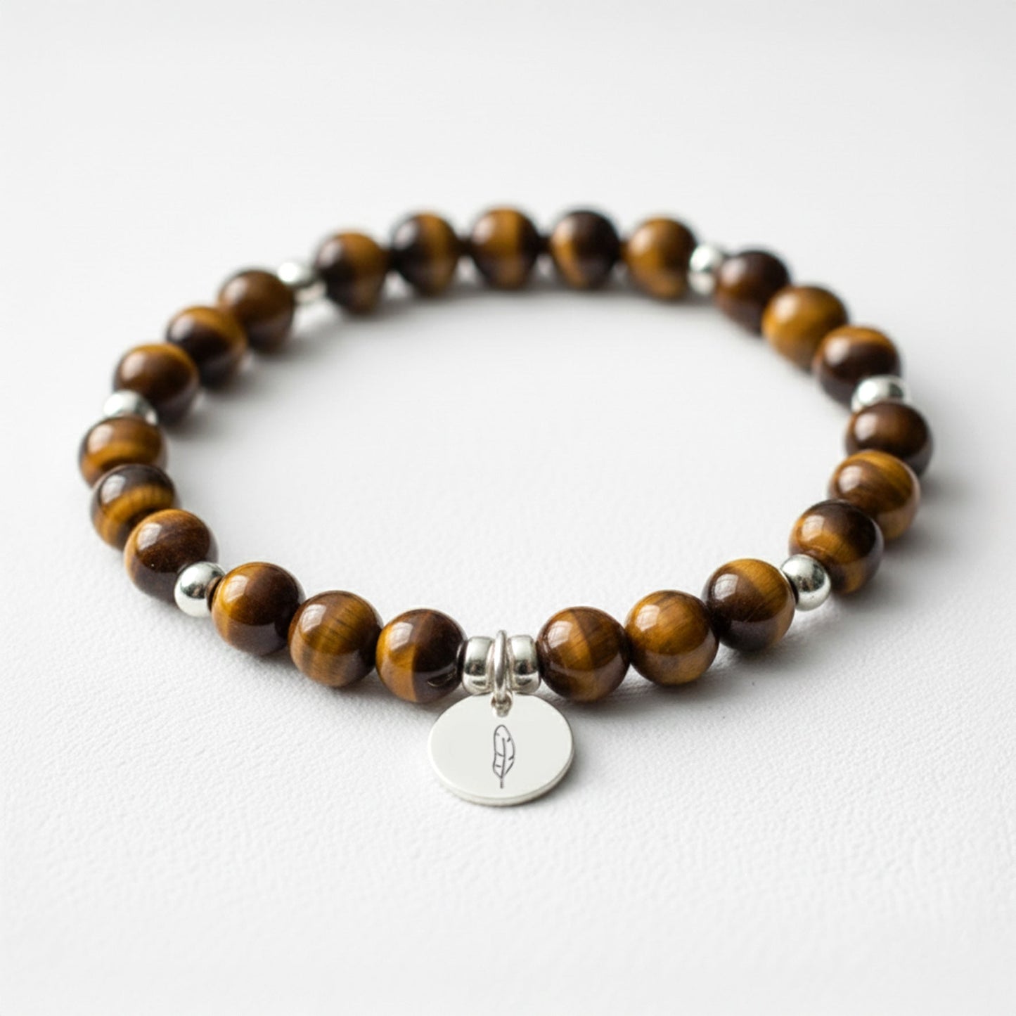 Tigers Eye Crystal Gemstone Bracelet
