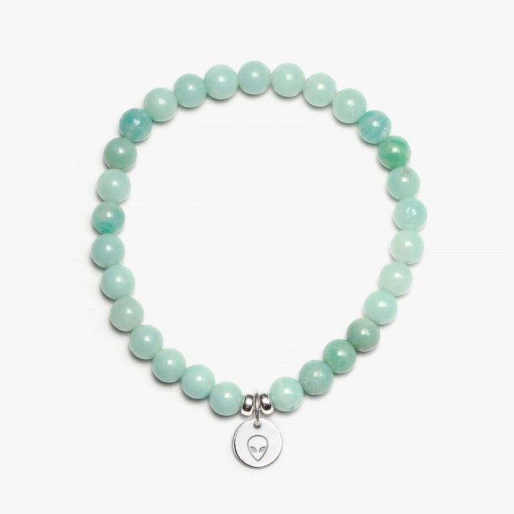 Spirit Jewel Bracelets Alien / S (16cm) Amazonite Crystal Gemstone Bracelet