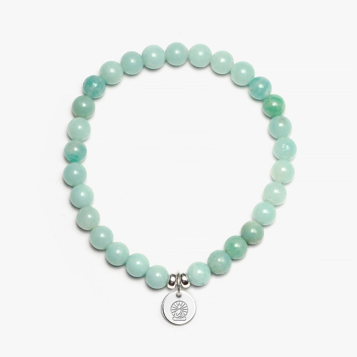 Spirit Jewel Bracelets Buddha / S (16cm) Amazonite Crystal Gemstone Bracelet