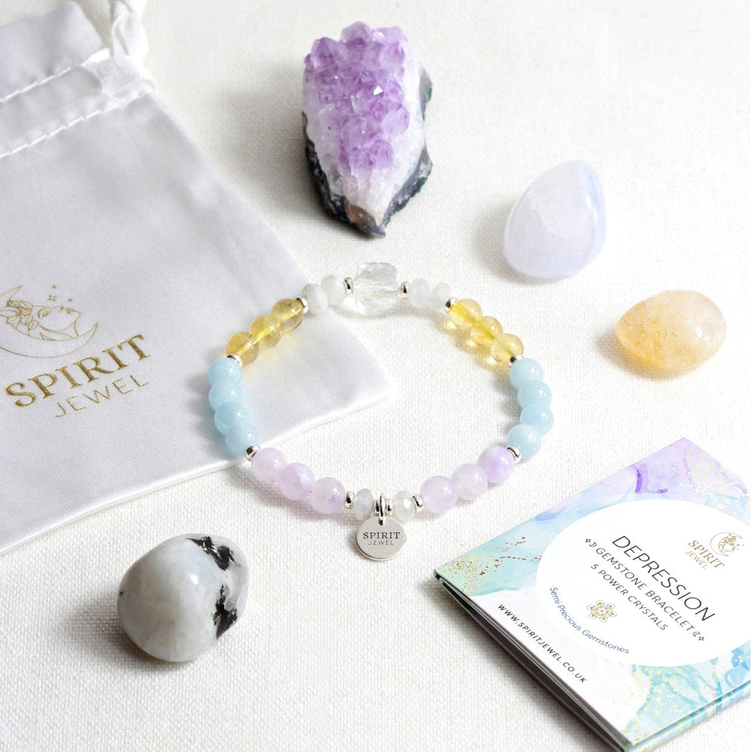 Spirit Jewel Bracelets Depression Crystal Healing Bracelet