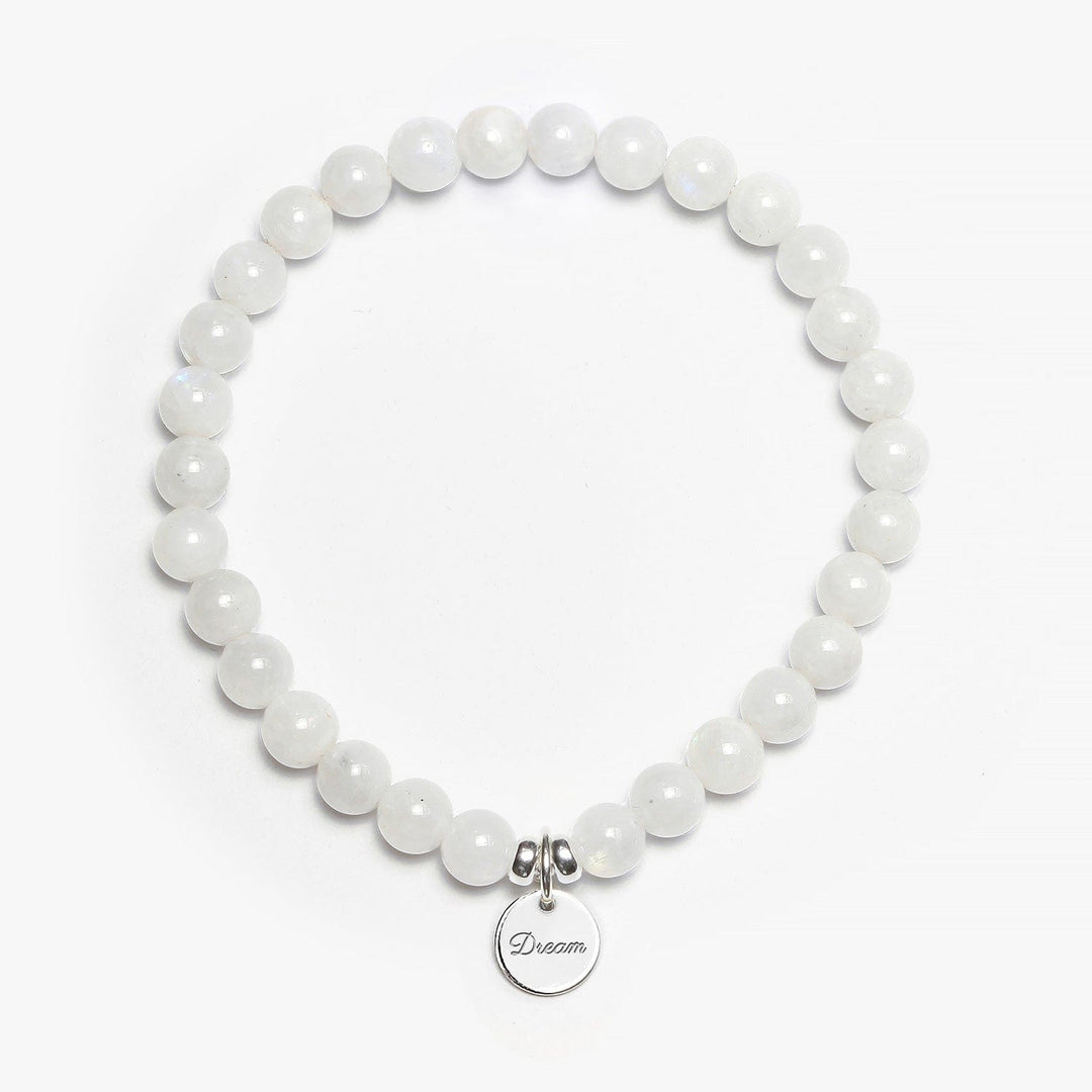 Spirit Jewel Bracelets Dream Word / Small (16cm) Moonstone Crystal Gemstone Bracelet