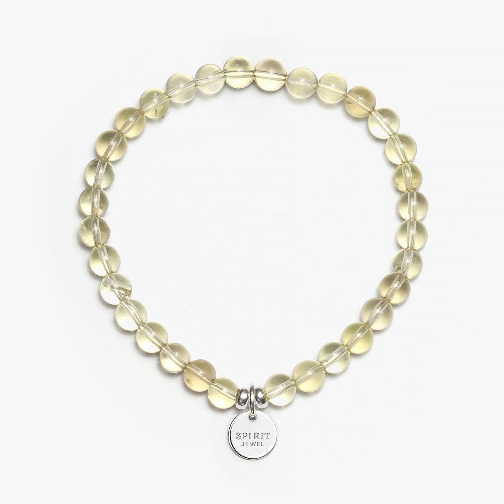 Spirit Jewel Bracelets No personalisation / Small (16cm) Lemon Quartz Crystal Gemstone Bracelet