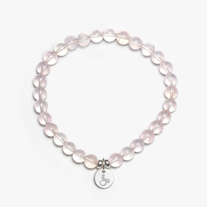 Spirit Jewel Bracelets OM / S (16cm) Rose Quartz AAA Crystal Gemstone Bracelet