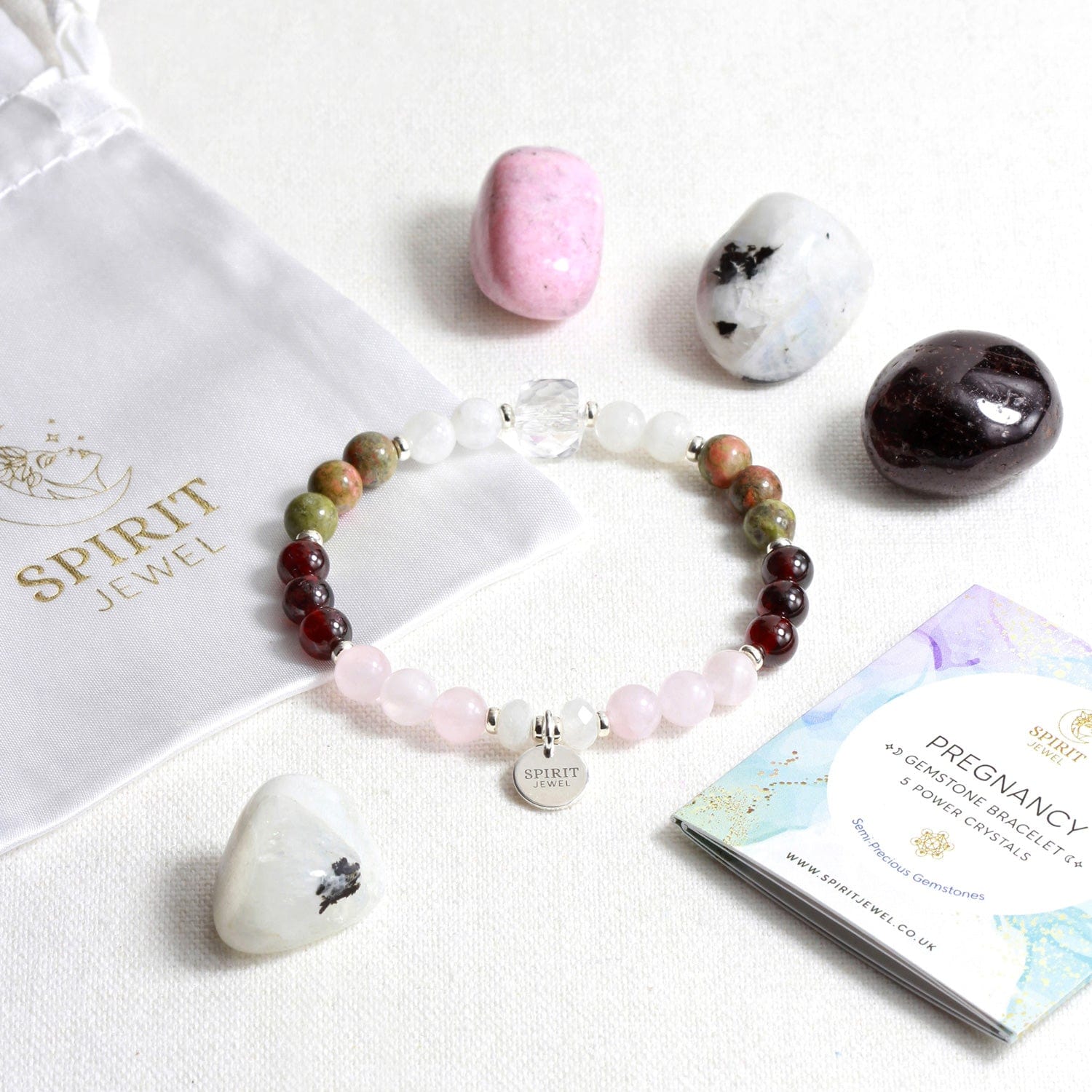 Spirit Jewel Bracelets Pregnancy Crystal Healing Bracelet