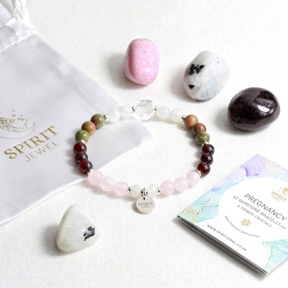 Spirit Jewel Bracelets Pregnancy Crystal Healing Bracelet