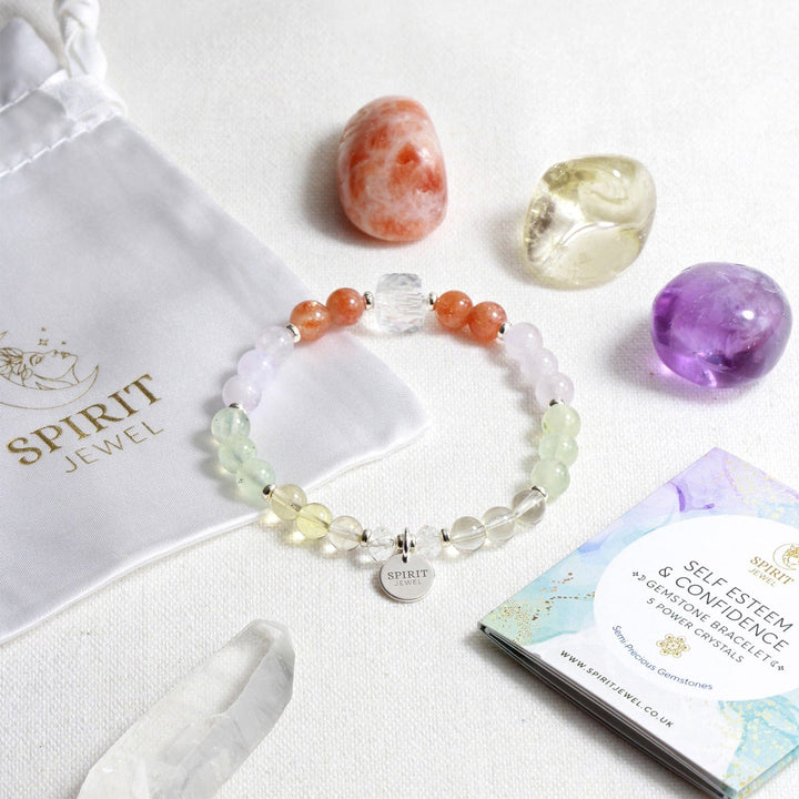 Spirit Jewel Bracelets Self Esteem & Confidence Crystal Healing Bracelet