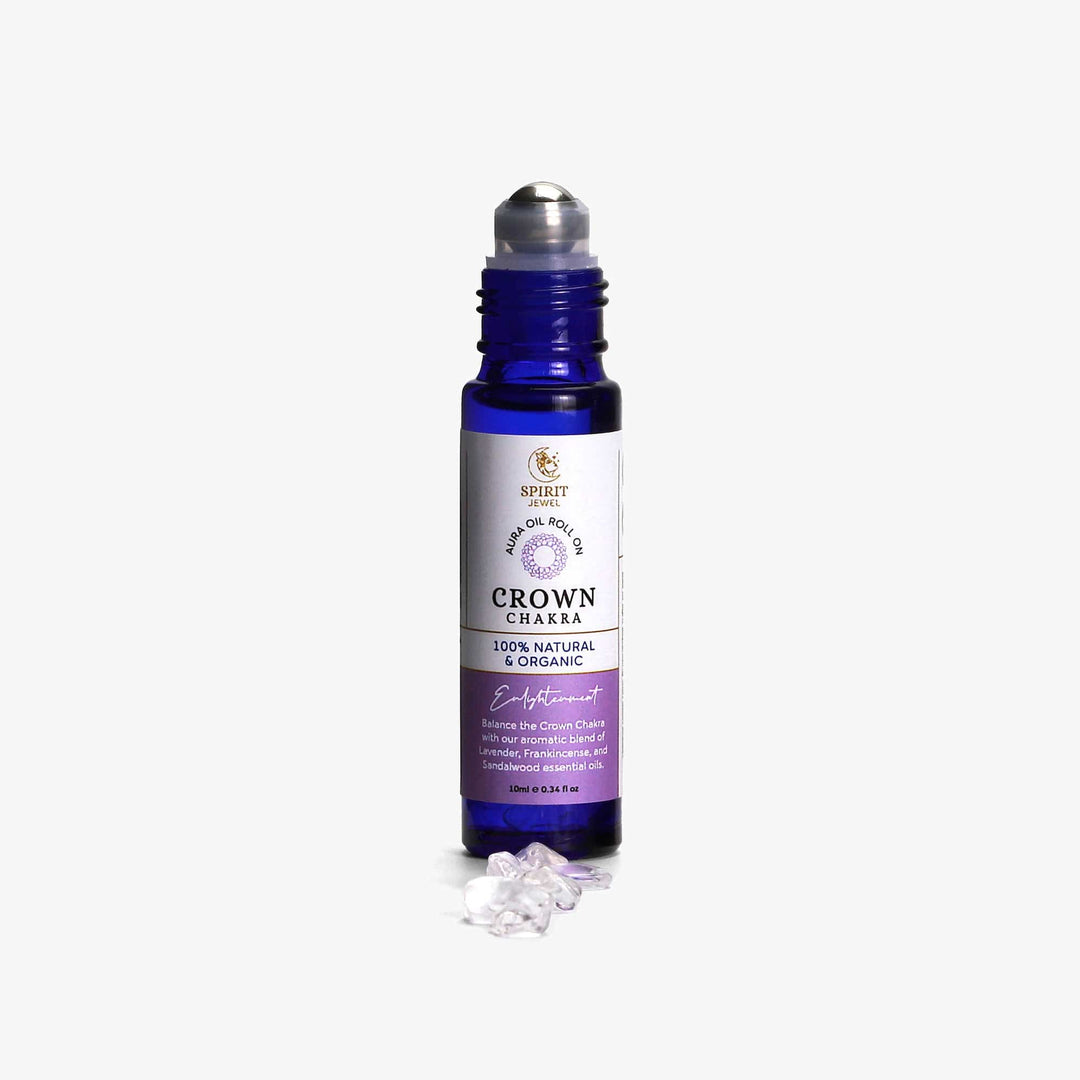 Spirit Jewel Crown Chakra Aura Oil Crown Chakra Aura Oil Roll On