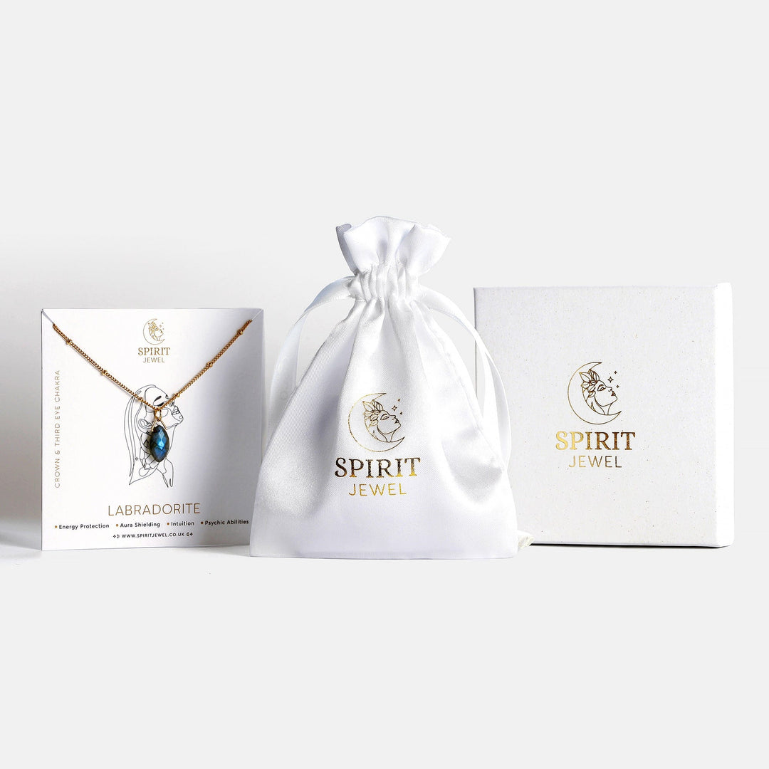 Spirit Jewel Necklace Lemon Quartz Crystal Necklace