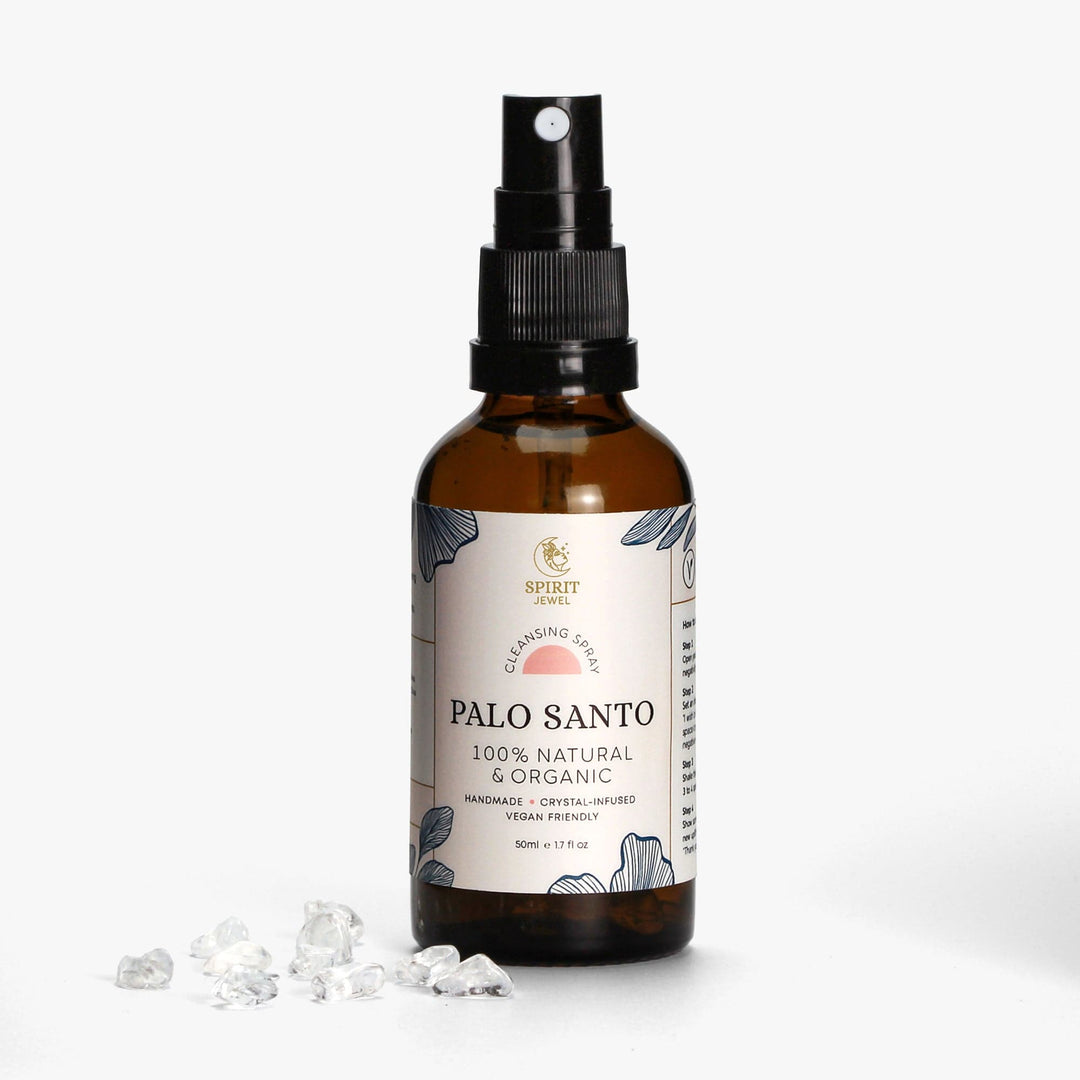 Spirit Jewel Palo Santo Cleansing Spray 50ml Palo Santo Cleansing Spray