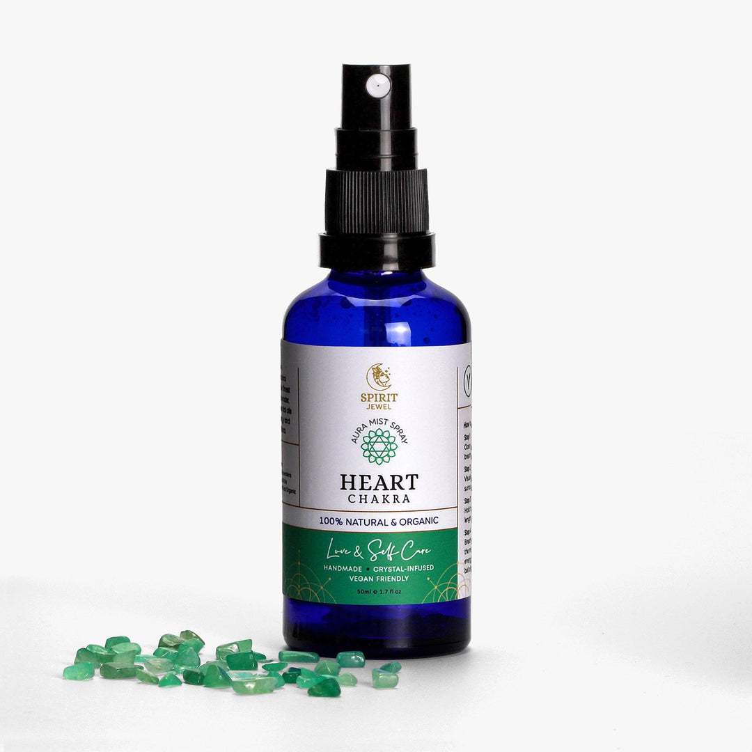 Spirit Jewel Sage Cleansing Spray Heart Chakra Aura Mist Spray