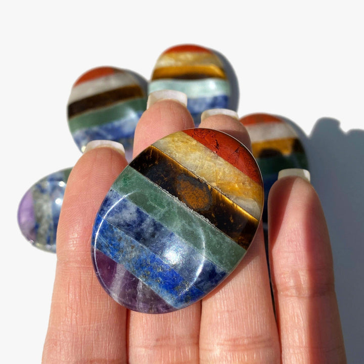 Spirit Jewel Worry Stone Chakra Healing Worry Stone