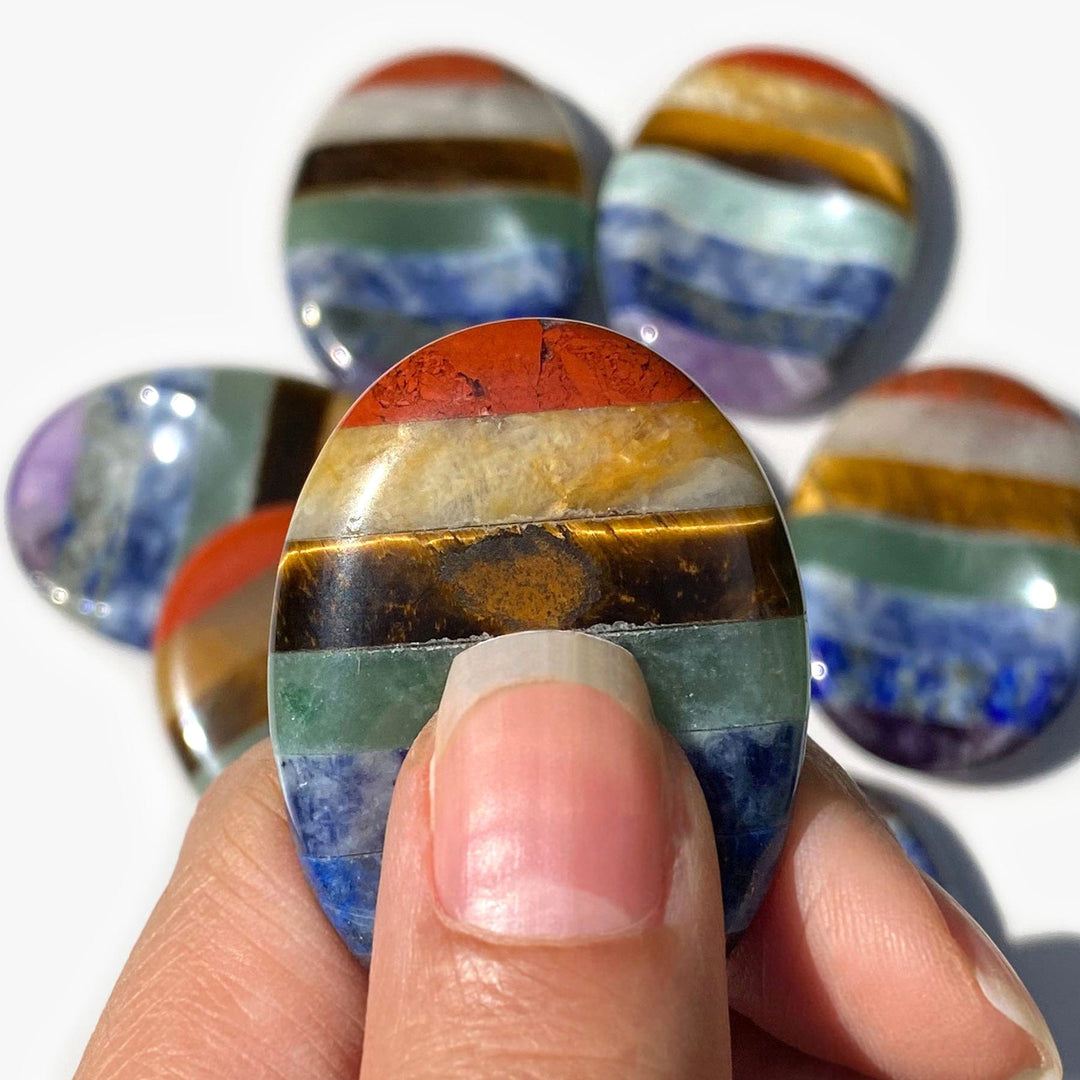 Spirit Jewel Worry Stone Chakra Healing Worry Stone