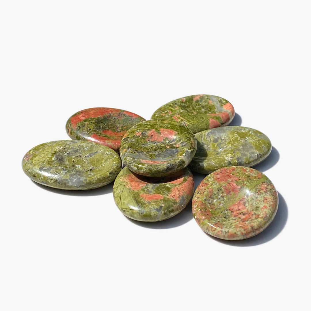 Spirit Jewel Worry Stone Unakite Worry Stone for Pregnancy