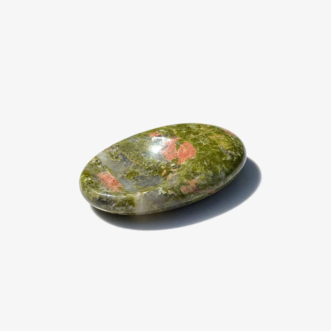 Spirit Jewel Worry Stone Unakite Worry Stone for Pregnancy