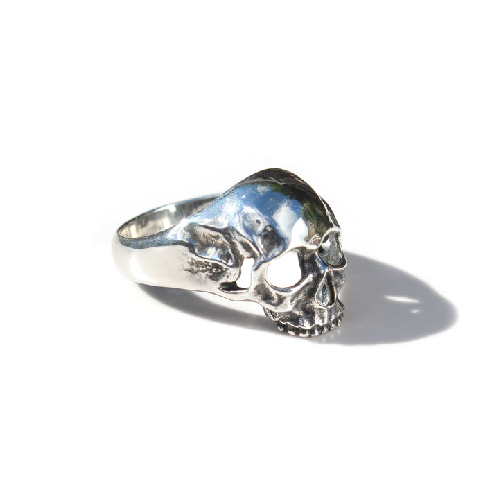 Spirit Jewel Rings Sterling Silver Skull Ring